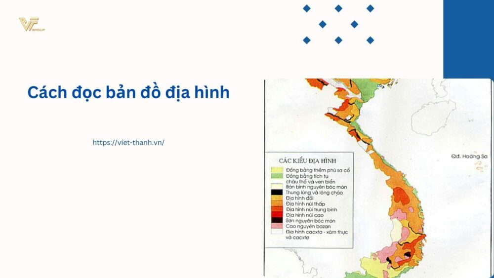 Cách đọc bản đồ địa hình