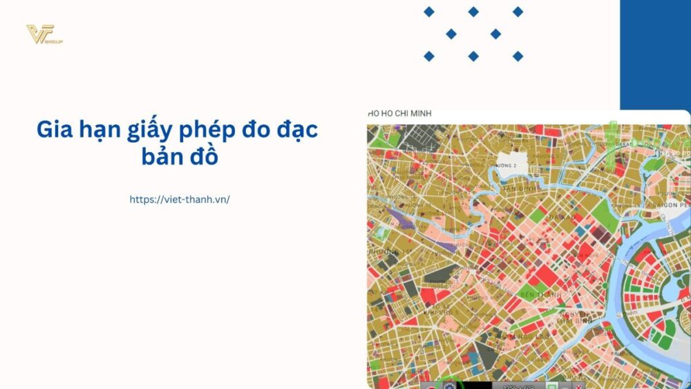 Gia hạn giấy phép đo đạc bản đồ