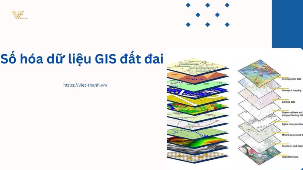 Số hóa dữ liệu GIS đất đai