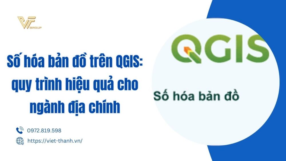 số hóa bản đồ trên qgis