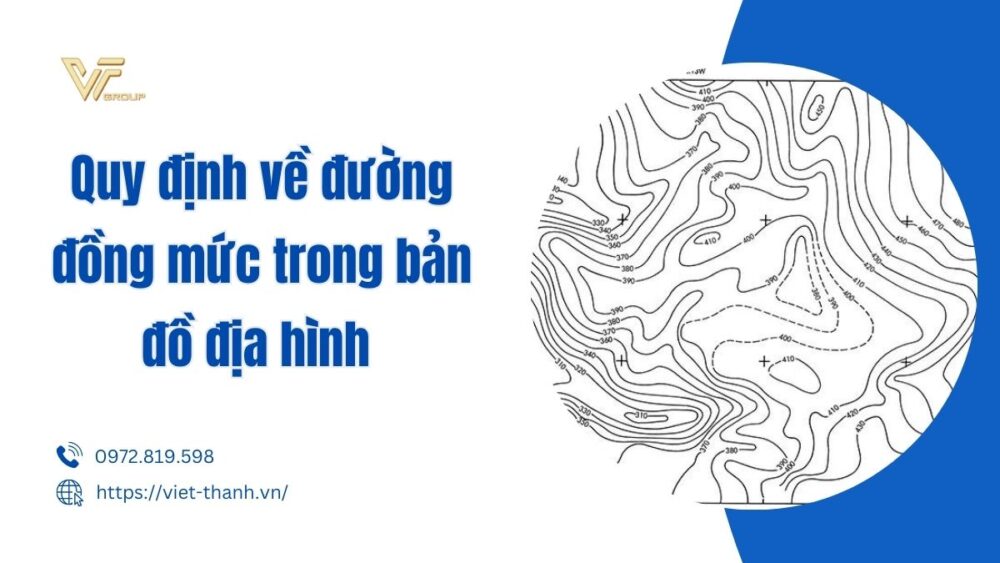 Quy định về đường đồng mức
