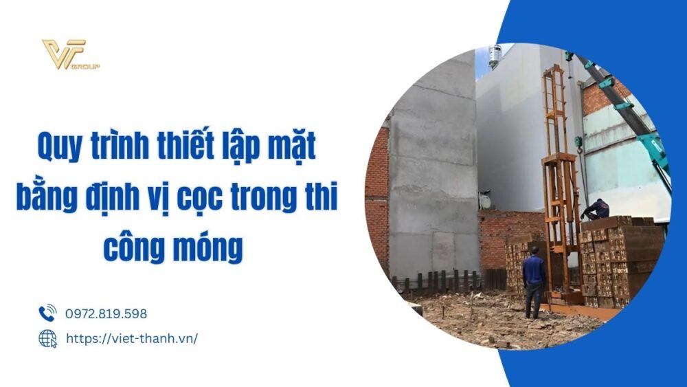 mặt bằng định vị cọc