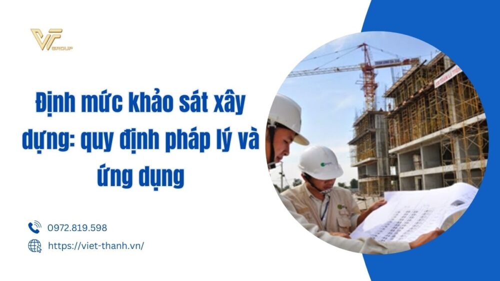 " định mức khảo sát xây dựng"