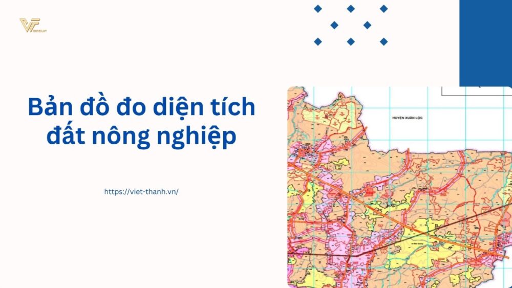 Bản đồ đo diện tích đất nông nghiệp