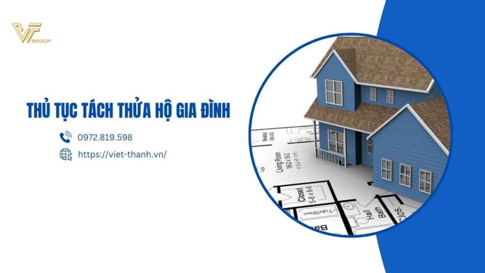 Thủ tục tách thửa hộ gia đình