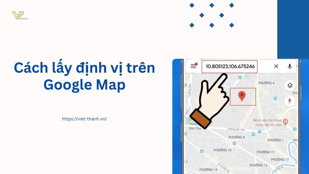 Cách lấy định vị trên Google Map