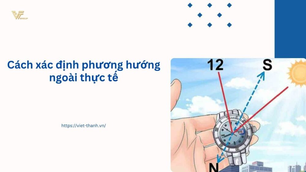 Cách xác định phương hướng ngoài thực tế