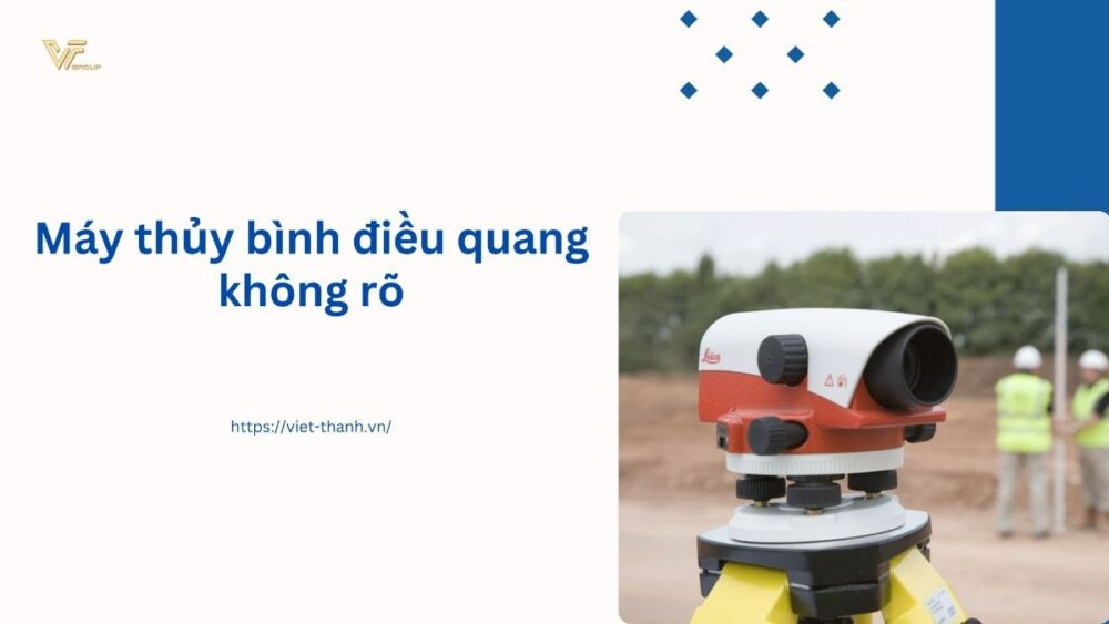 Máy thủy bình điều quang không rõ