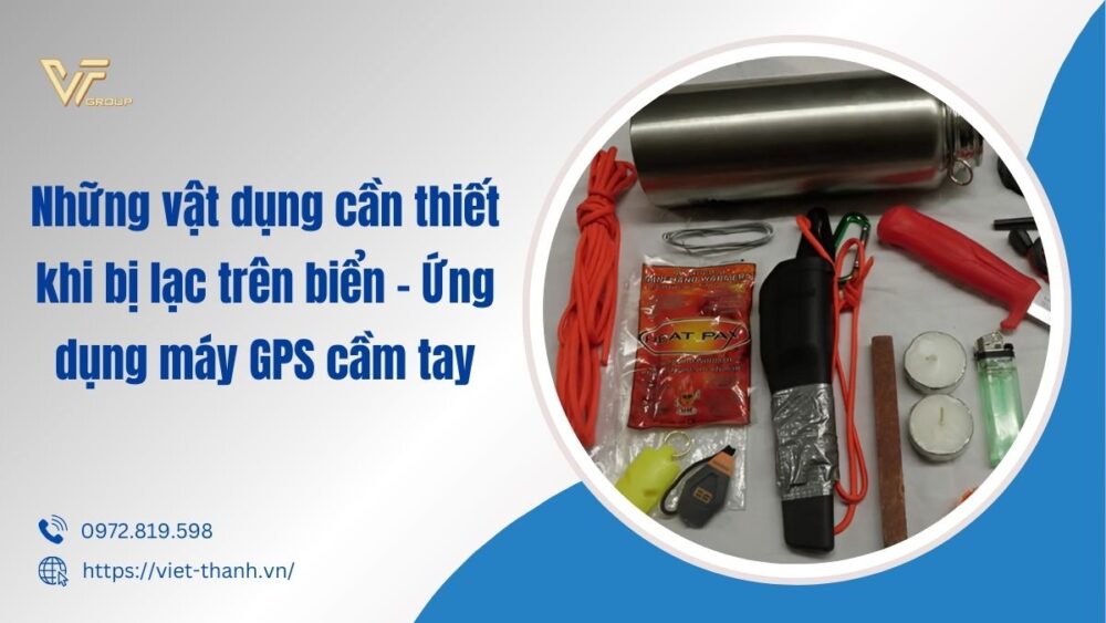 những vật dụng cần thiết khi bị lạc trên biển