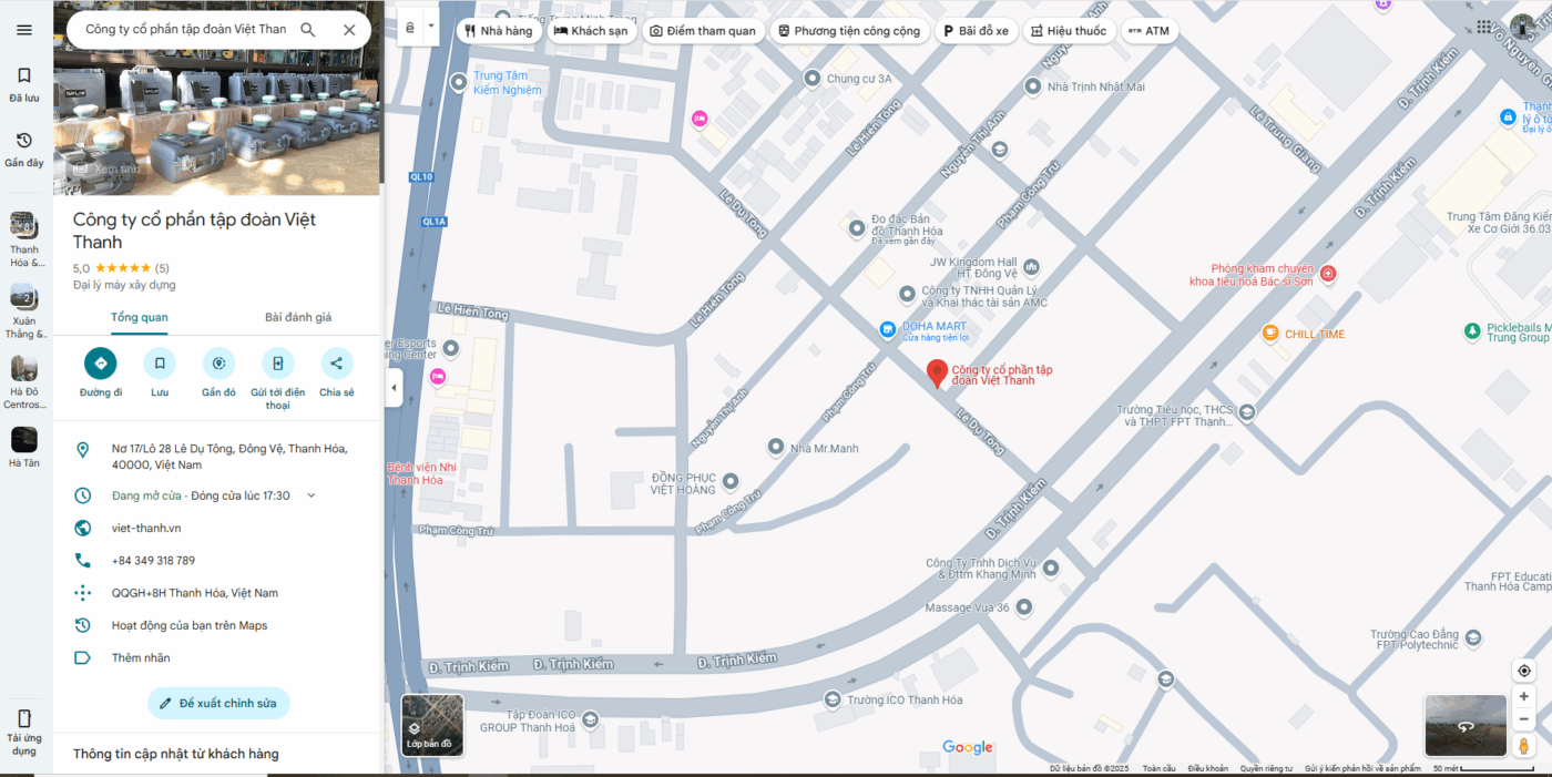 Cách định vị vị trí nhà trên Google Maps 2025 dễ làm nhất