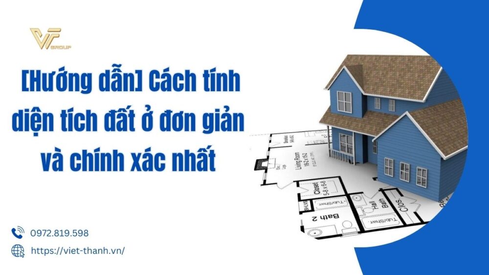 cách tính diện tích đất ở