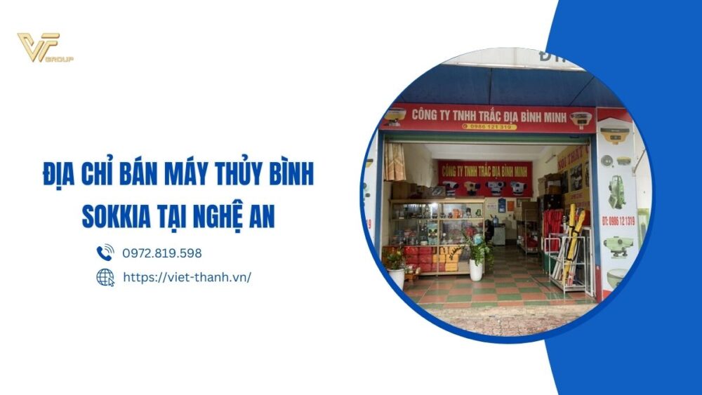 Địa chỉ bán máy thủy bình Sokkia tại Nghệ An