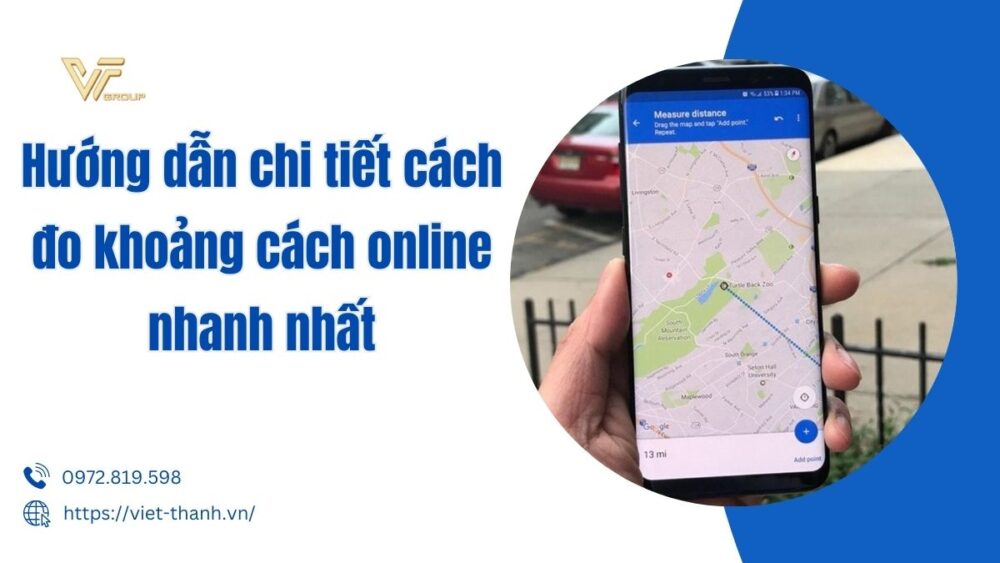 đo khoảng cách online