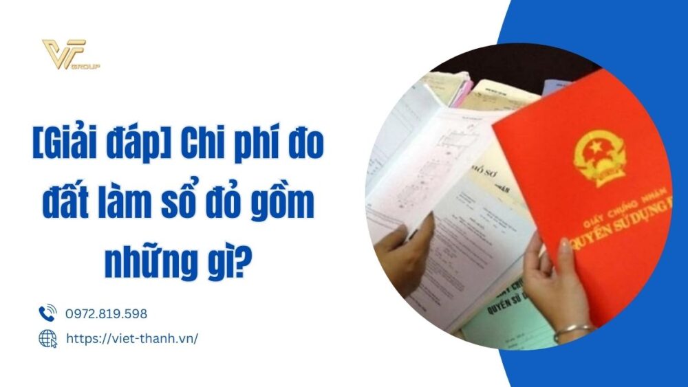 phí đo đất làm sổ đỏ