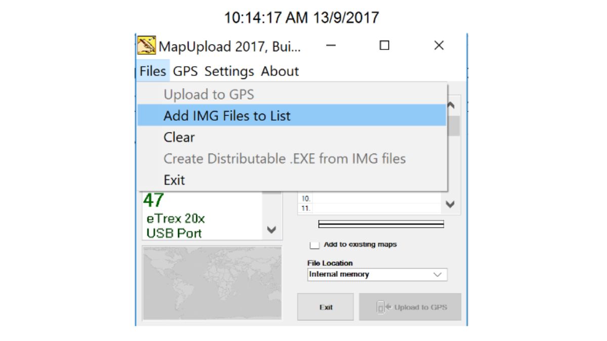 Cách tải file IMG vào máy định vị Garmin nhanh nhất 2 Tải file IMG vào máy định vị garmin