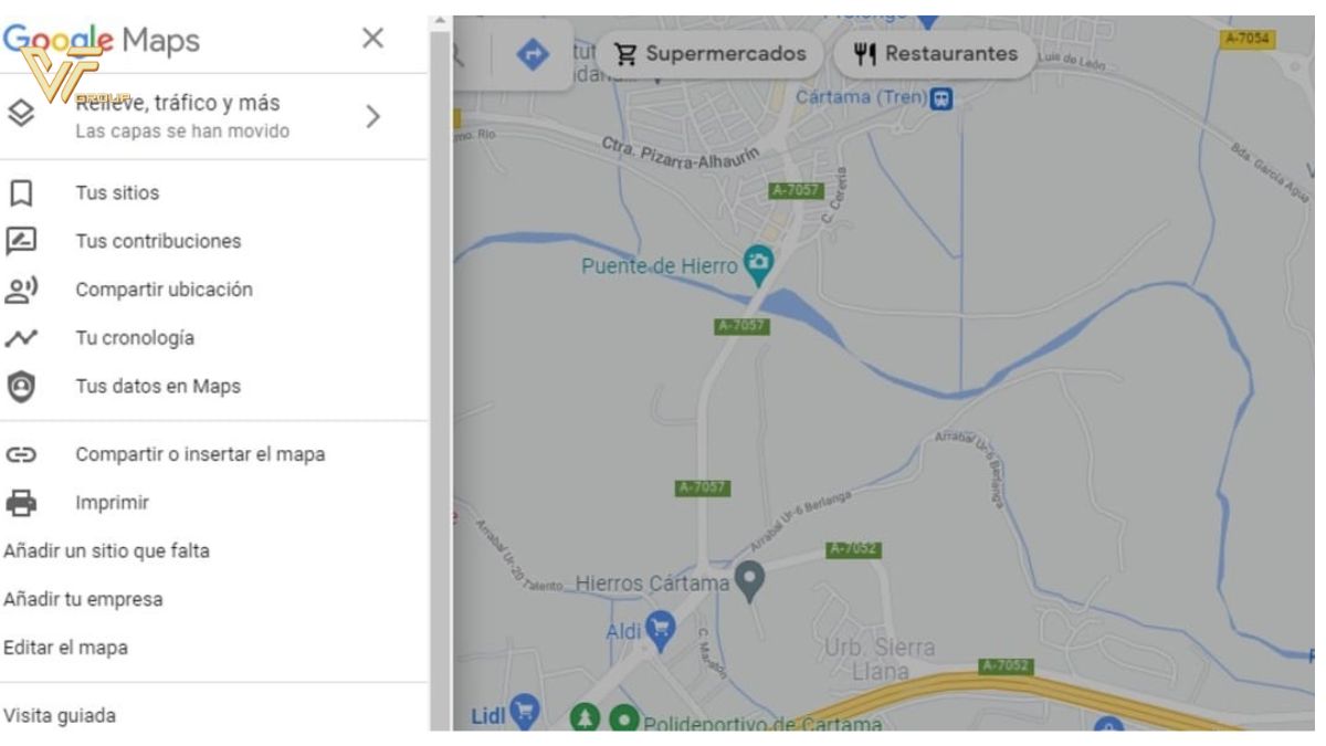 cách khôi phục dòng thời gian trên google map