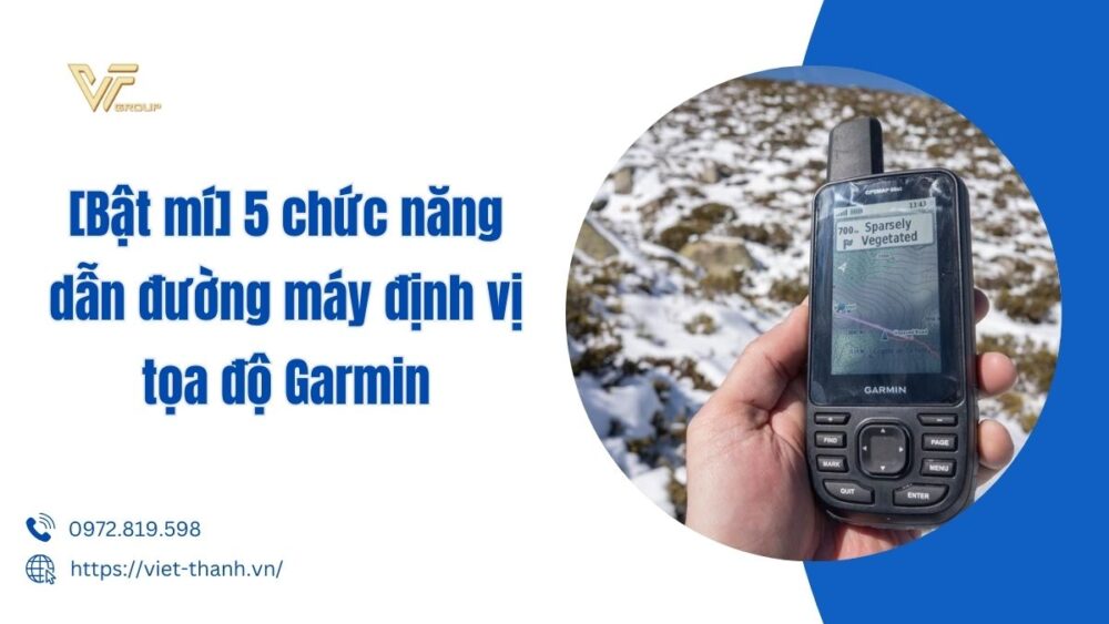 chức năng dẫn đường máy định vị tọa độ Garmin