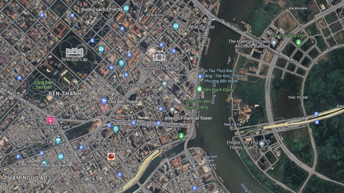 Bản đồ Google Maps vệ tinh: Hình ảnh 3D rõ nét 1 bản đồ google maps vệ tinh
