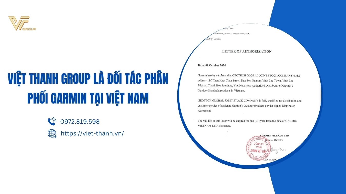 Việt Thanh Group – Đối tác phân phối chính thức của Garmin tại Việt Nam 6 Việt Thanh Group đối tác phân phối garmin
