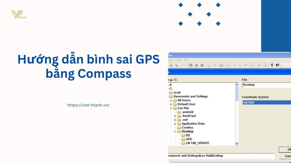 Hướng dẫn bình sai GPS bằng Compass