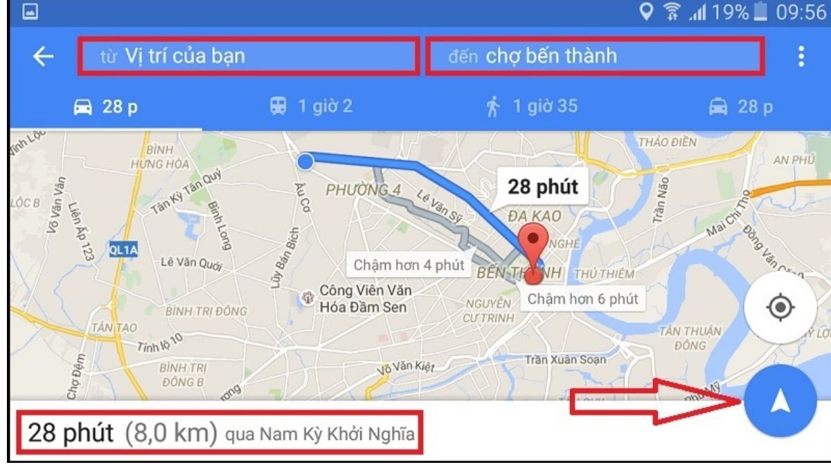 Cách chỉnh Google Map nói tiếng Việt