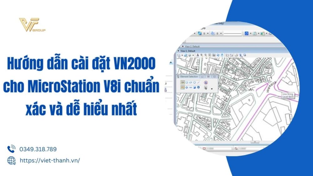 Hướng Dẫn Cài đặt Vn2000 Cho Microstation V8i Chuẩn Xác Và Dễ Hiểu Nhất (1)