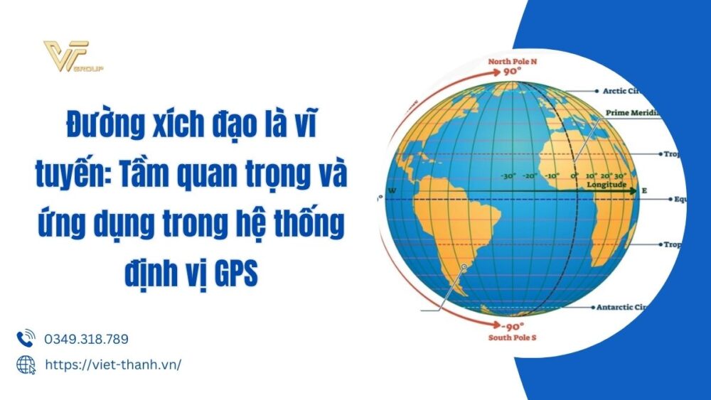 Đường xích đạo là đường vĩ tuyến