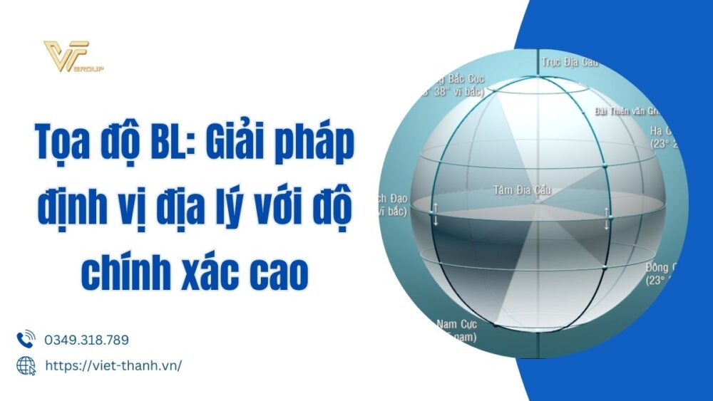 Tọa độ Bl Giải Pháp định Vị địa Lý Với độ Chính Xác Cao