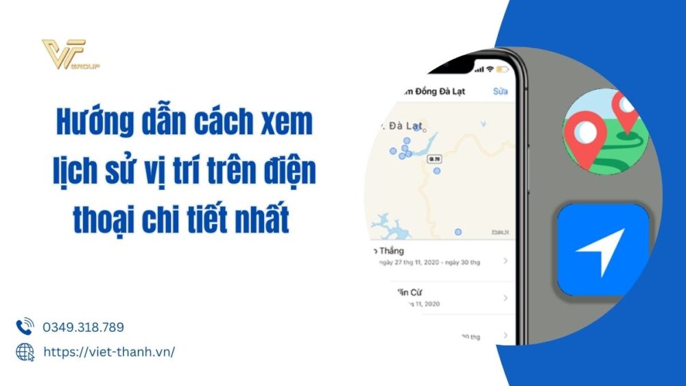 Xem lịch sử vị trí trên điện thoại
