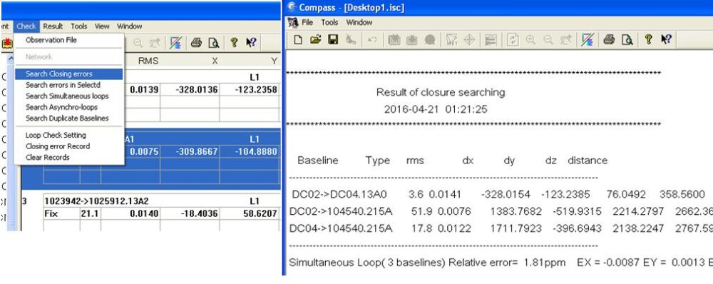 Hướng dẫn bình sai GPS bằng Compass chi tiết từ cơ bản đến nâng cao 3 Hướng dẫn bình sai GPS bằng phầm mềm compass