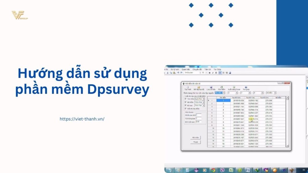 Hướng dẫn sử dụng phần mềm Dpsurvey