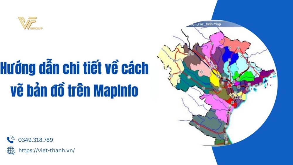 cách vẽ bản đồ trên mapinfo