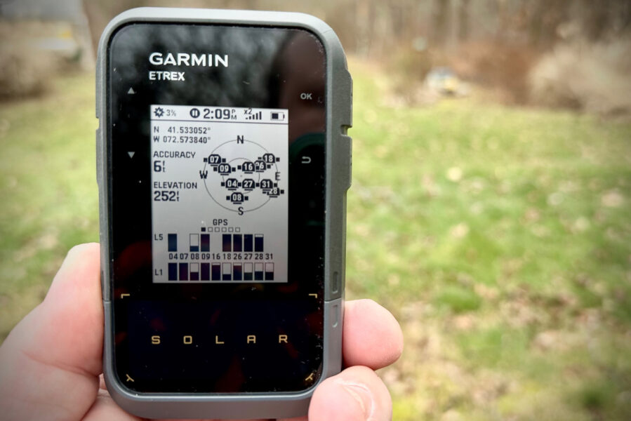 Garmin etrex solar