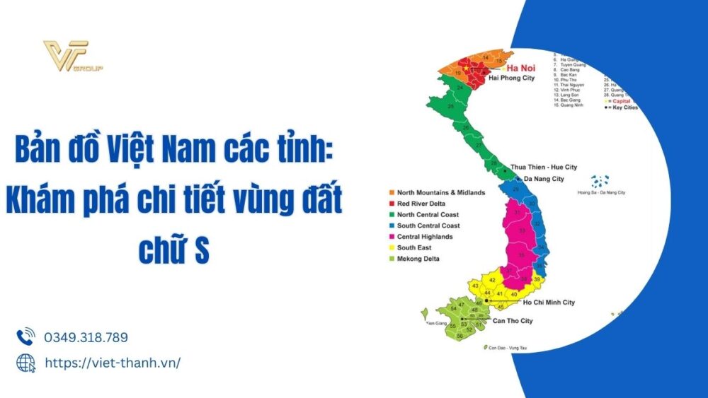 bản đồ việt nam các tỉnh