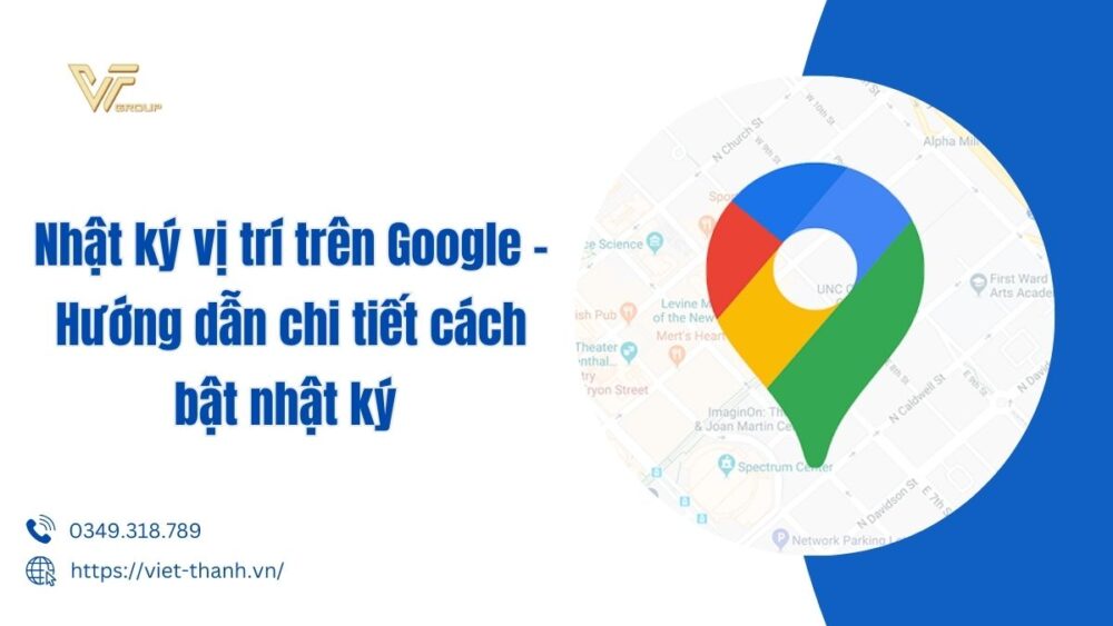 nhật ký vị trí trên google