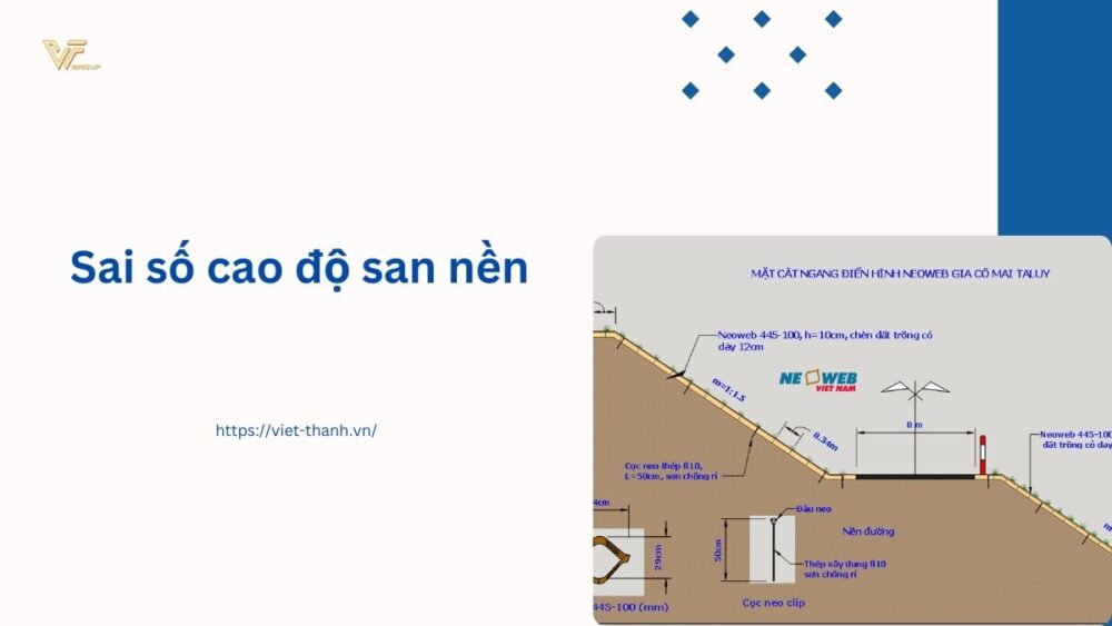 Sai số cao độ san nền