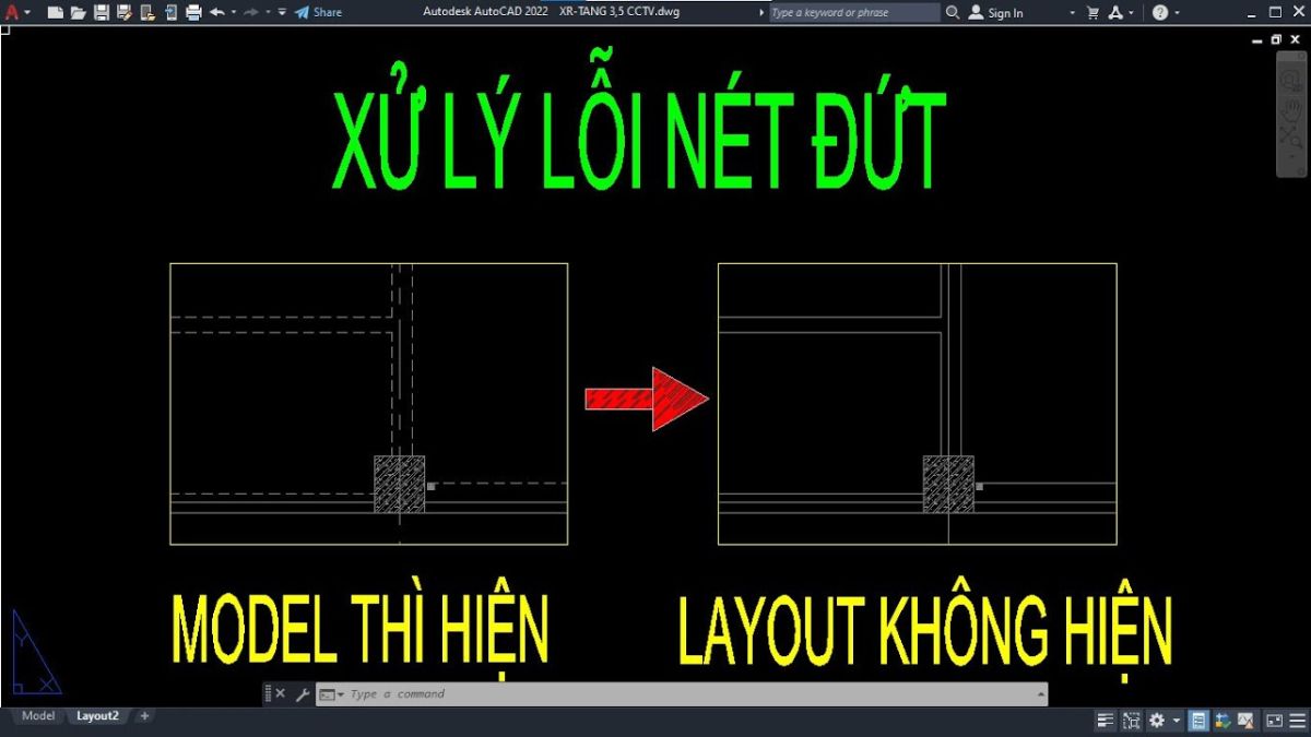 Chọn đối tượng trong cad bị nét đứt: Cách khắc phục hiệu qủa 1 chọn đối tượng trong cad bị nét đứt