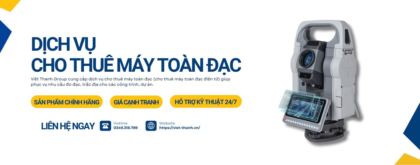 Dịch Vụ Cho Thuê Máy Toàn đạc điện Tử