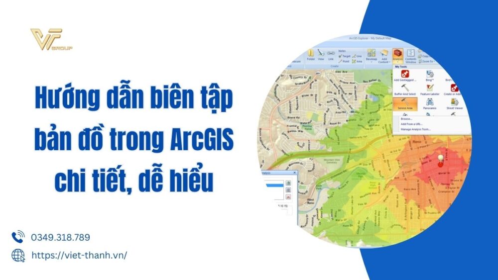 Hướng Dẫn Biên Tập Bản đồ Trong Arcgis Chi Tiết, Dễ Hiểu
