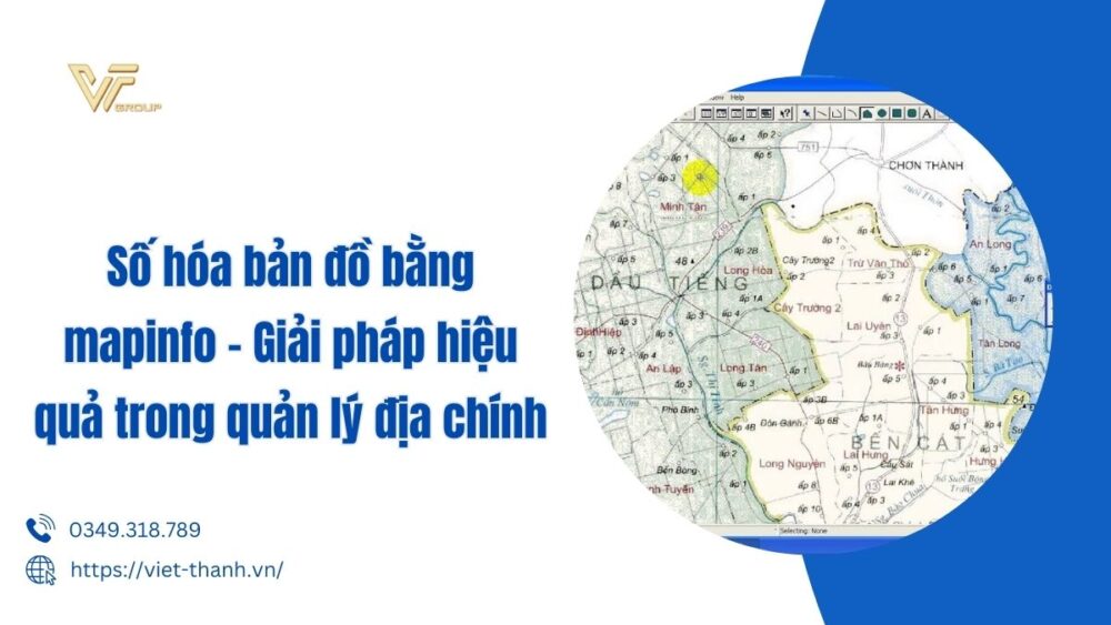 Số hóa bản đồ bằng Mapinfo