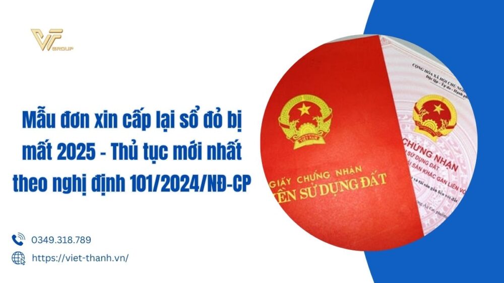 mẫu đơn xin cấp lại sổ đỏ bị mất