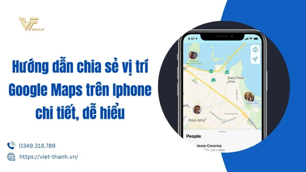 Hướng Dẫn Chia Sẻ Vị Trí Google Maps Trên Iphone Chi Tiết, Dễ Hiểu
