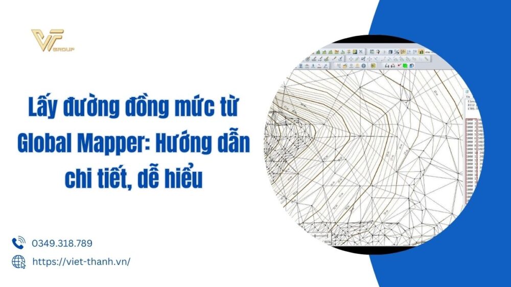 Lấy đường đồng Mức Từ Global Mapper Hướng Dẫn Chi Tiết, Dễ Hiểu
