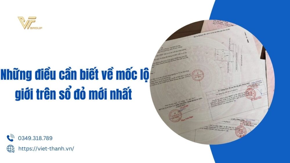 Mốc lộ giới trên sổ đỏ