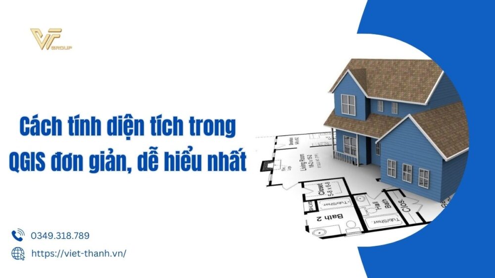 Tính diện tích trong QGIS