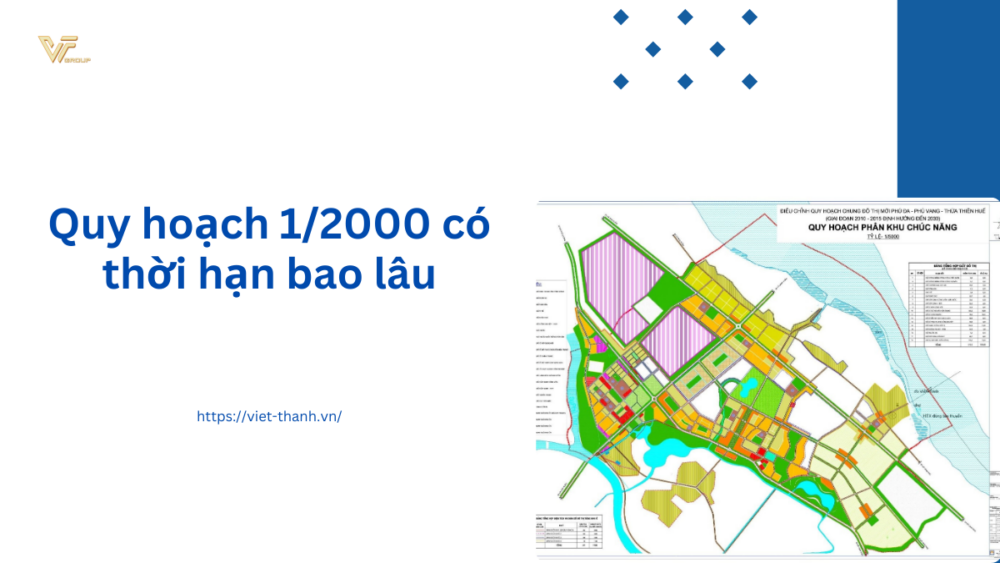 Quy hoạch 1/2000 có thời hạn bao lâu