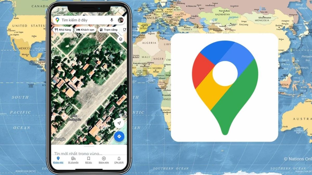 Bản đồ địa hình Google map: cách xem, ứng dụng và công cụ hỗ trợ 3 Bản đồ địa hình Google map