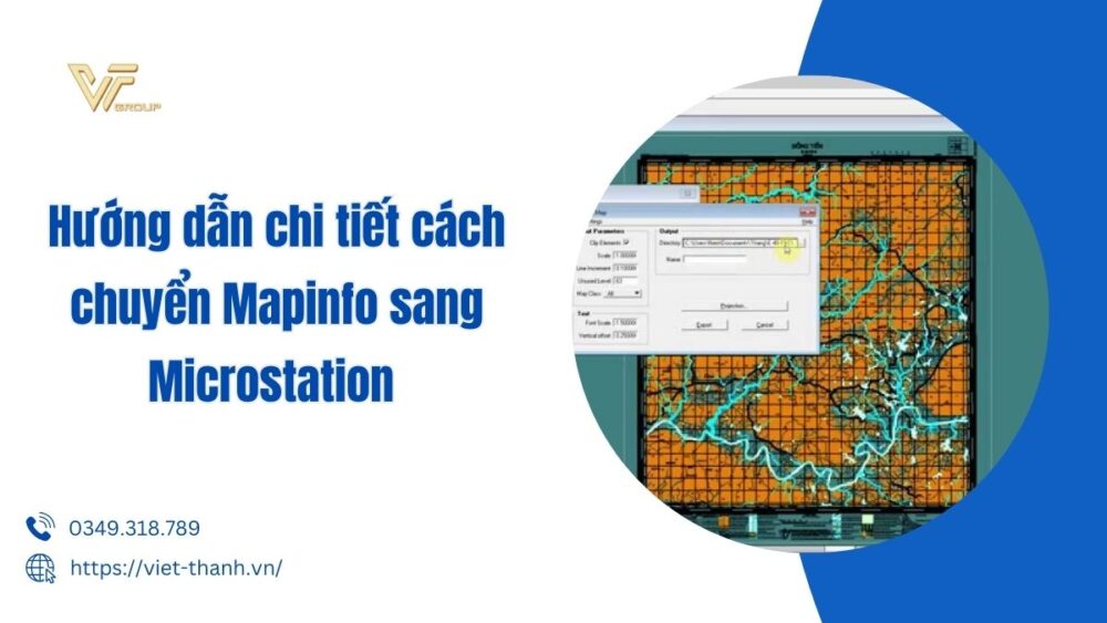 chuyển mapinfo sang microstation