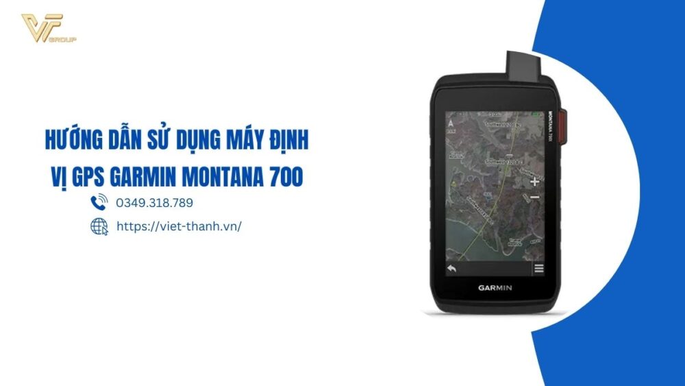 hdsd Garmin montana 700