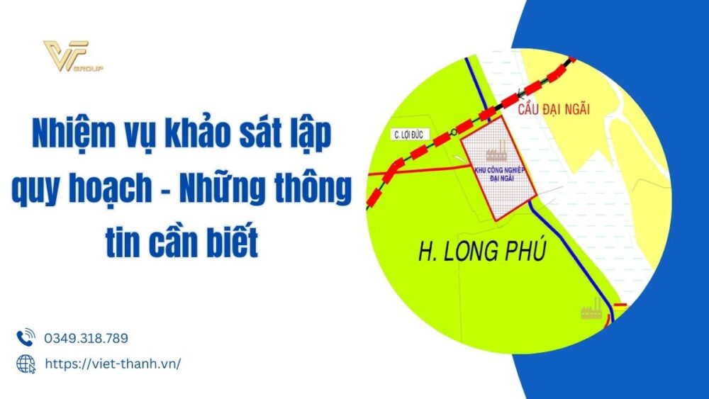 nhiệm vụ khảo sát lập quy hoạch